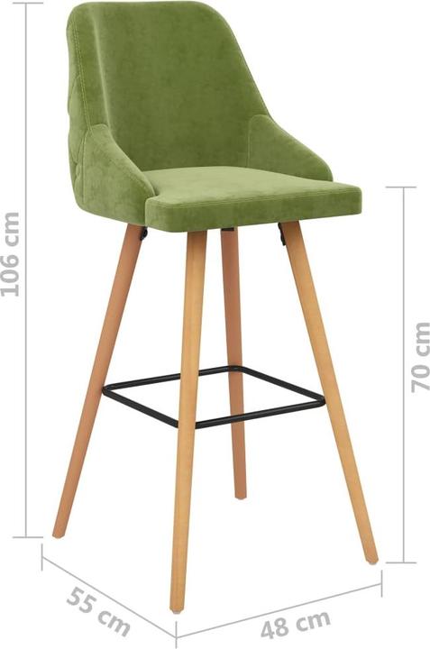 Produktbild VidaXL Barhocker