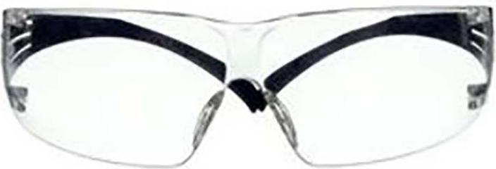 Actual product image 3M SecureFitGogglesPremiumScotchgardAntiFogCoatingArm ClearLensPCUVASSGAF