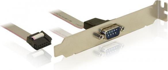 Image du produit Delock Seriel 1 ports série RS-232 Bracket (0.25 m, VGA)