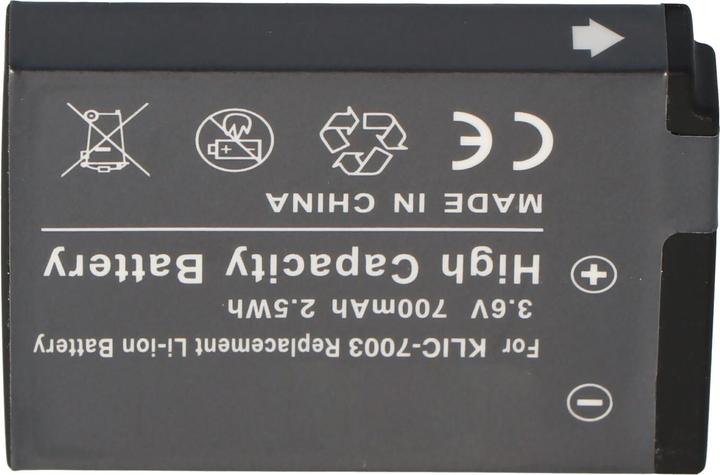 Actual product image Kodak Battery Klic-7003, EasyShare V803, V1003 (Rechargeable battery)