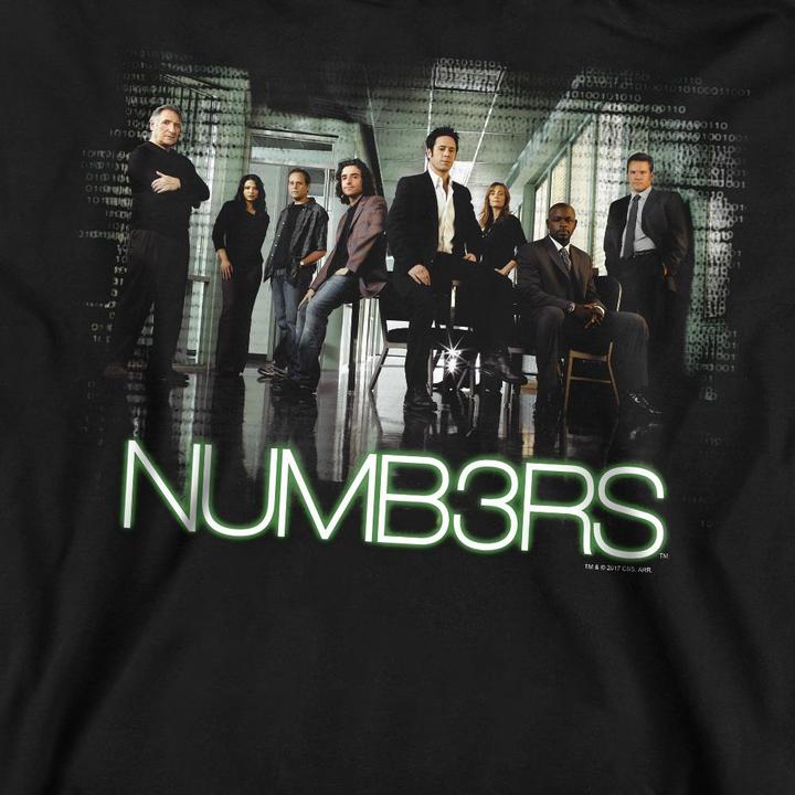 Immagine prodotto Numb3rs Felpa Cast Adulto Unisex (L)