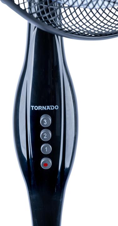 Produktbild Tornado Ventilator TSF-16W / Rot auf Schwarz (46 dB)