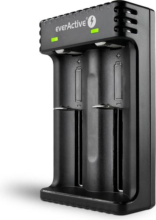 Produktbild Everactive Batterieladegerät für Li-Ionen-Akkus LC-200 (1 Stk., AAAA, AAA, AA, C, 2200 mAh, Ladegerät ohne Akku)
