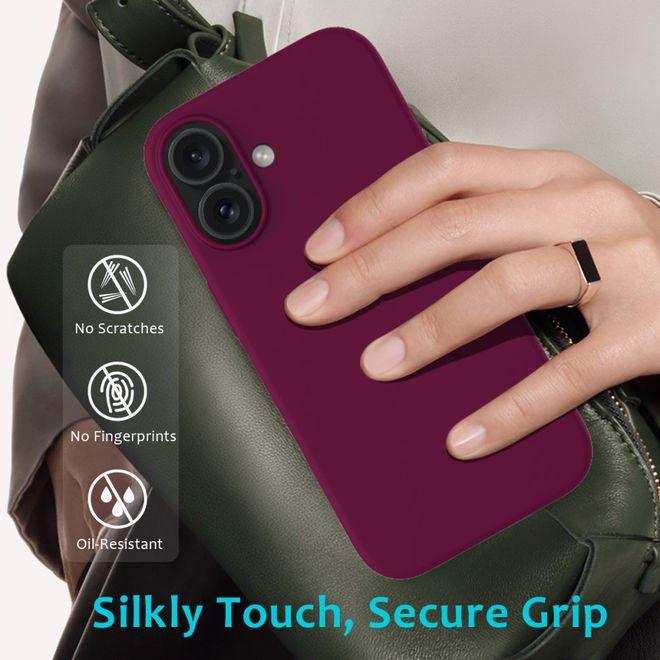 Actual product image MU Classic Liquid Silicone Series (Apple iPhone 16)