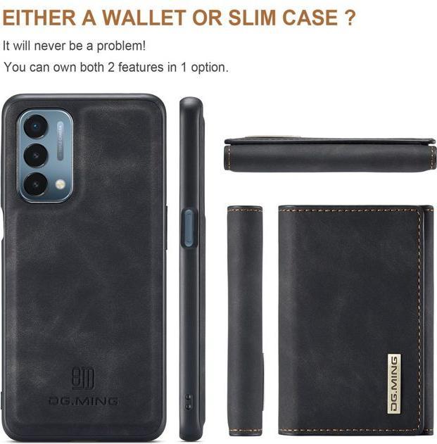 Produktbild Dg.Ming M1 Series Hardcase mit abnehmbarem Portemonnaie (OnePlus Nord N200 5G)