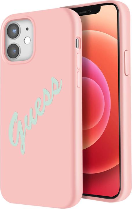 Image du produit Guess Couverture rigide Silicone Vintage (Apple iPhone 12)