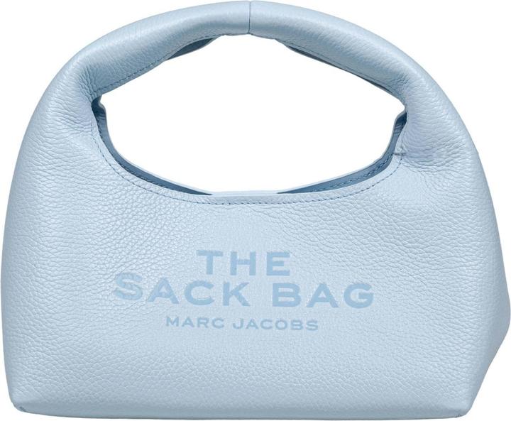 Marc Jacobs the mini sack bag in leather color light blue