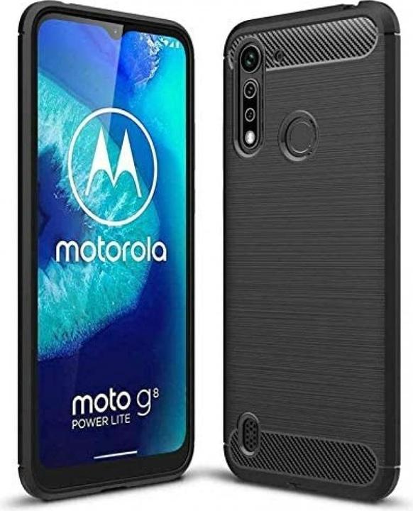 Immagine prodotto Screenguard Motorola Moto G8 Power Lite Cover Carbon Brushed Soft TPU (Motorola Moto G8 Power Lite)