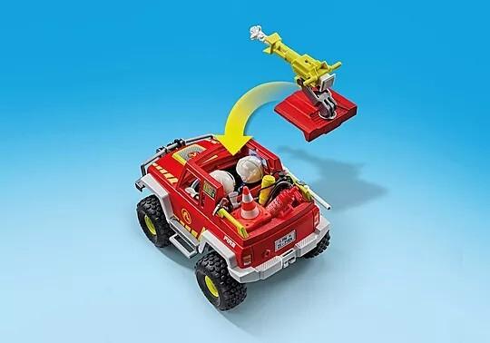 Immagine prodotto Playmobil Camion dei pompieri (71824, Playmobil Eroi d'azione)