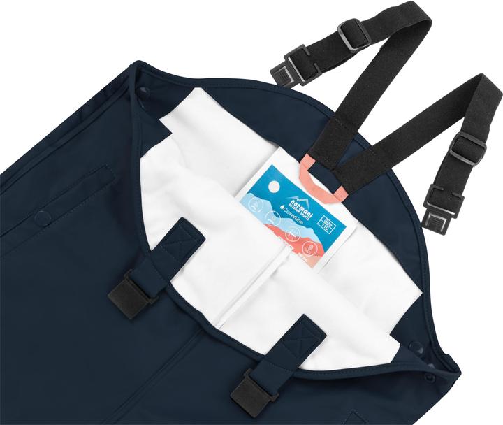 Produktbild Normani Kinder Regenhose mit Hosenträgern „Skjolden“ - 9251 (110)