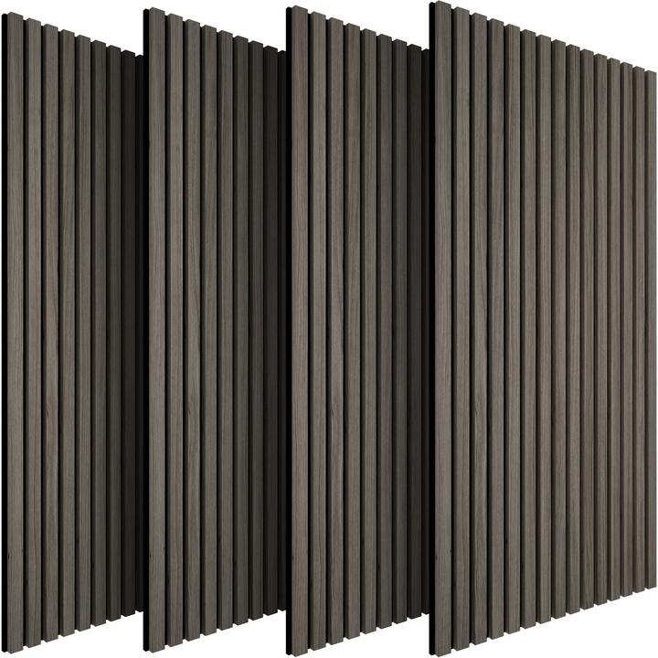 tectake Acoustic Panel Set Sonic Wall - sound-absorbing felt, size adjustable (4 pcs.)