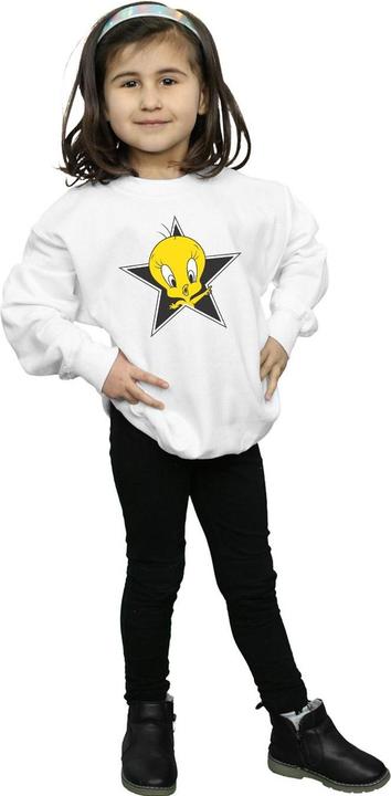 Immagine prodotto Looney Tunes Tweety Pie Star Felpa Ragazze (152, 158)