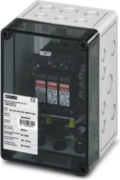 Actual product image Phoenix Contact Generator junction box 1000 V DC 1 MPPT, 1 string (Generator connection box)