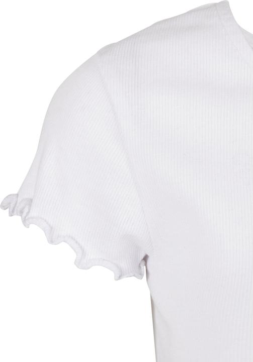 Image du produit Urban Classics Ladies Cropped Button Up Rib Tee (S, L)