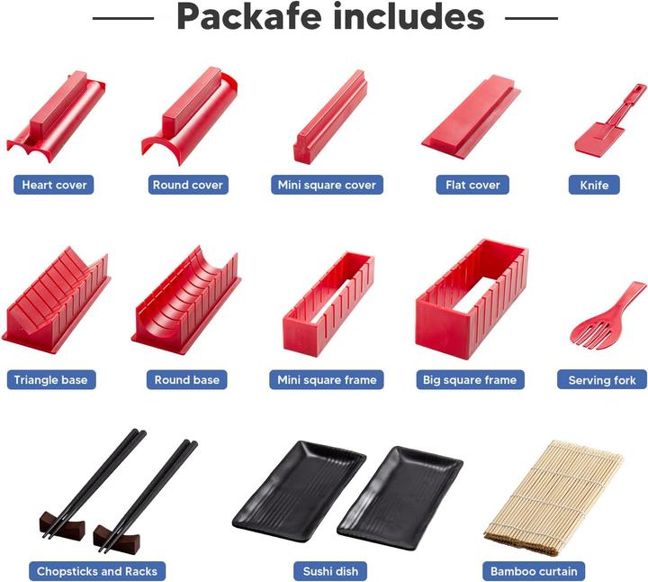 Produktbild Virklyee Sushi-Maker-Set