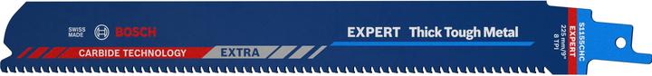 Actual product image Bosch Professional Zubehör EXPERT 'Thick Tough Metal' S 1155 CHC reciprocating saw blade, 3 pieces
