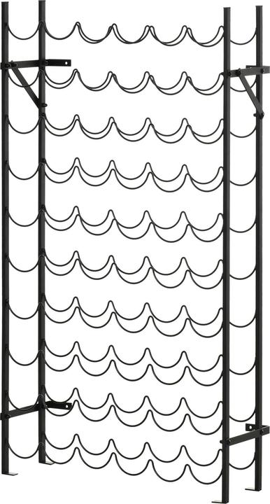 Produktbild Homcom Weinregal mit 10 Fächerebenen (63 x 20.5 x 118 cm)