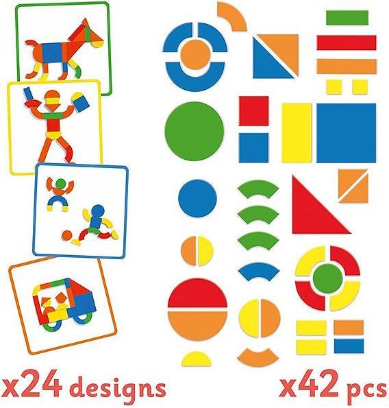 Image du produit Djeco Géoforme des aimants