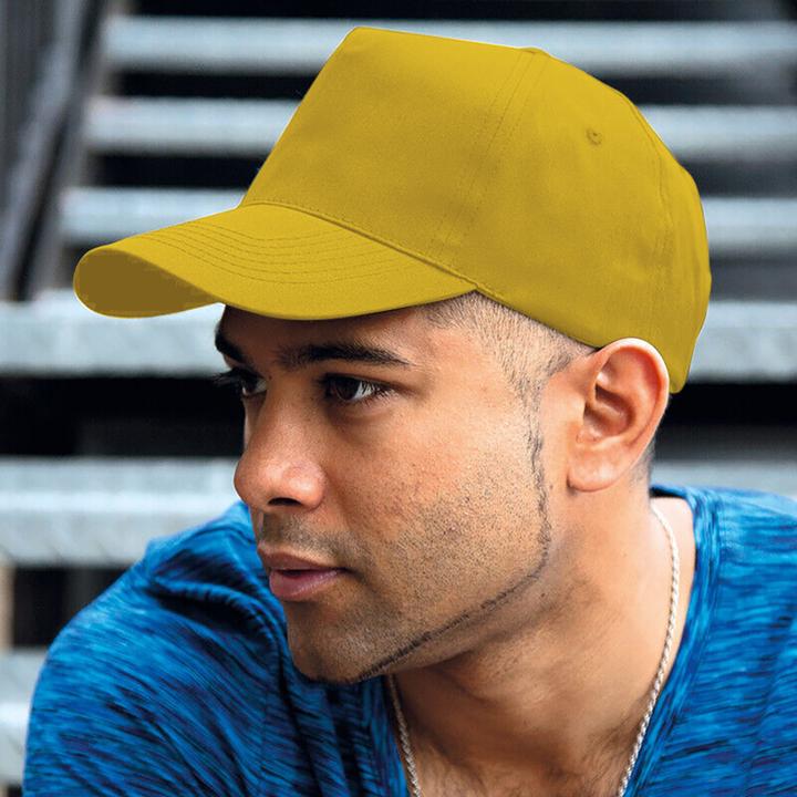 Actual product image Regatta Baseball Cap Core Houston 5 Panel Printers (One size)