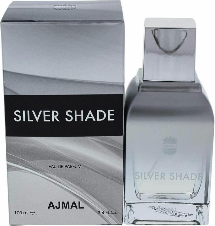 Ajmal Silver Shade by Eau de Parfum Spray (Unisex) 100 ml (Eau de Parfum, 100 ml)