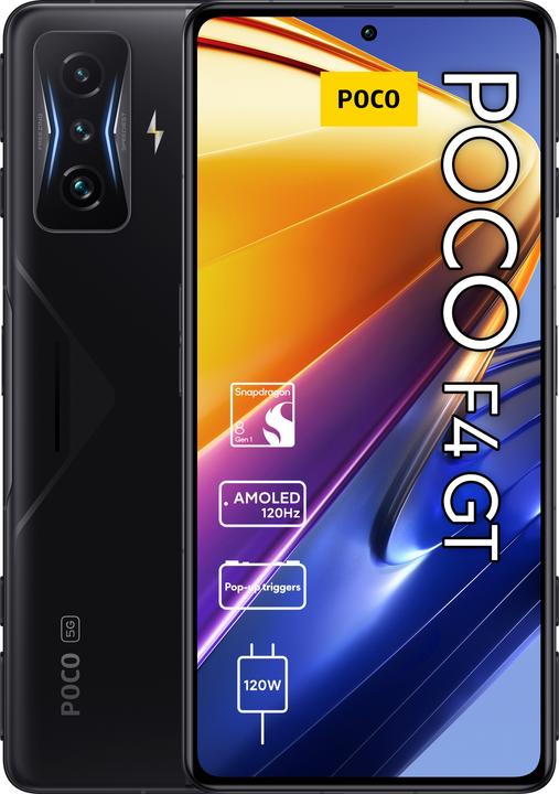 Productafbeelding Xiaomi Poco F4 GT (128 GB, Stealth zwart, 6.67", Dubbele SIM, 64 Mpx, 5G)