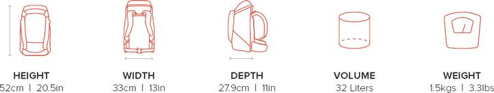 Actual product image F-Stop Lotus (32 l)