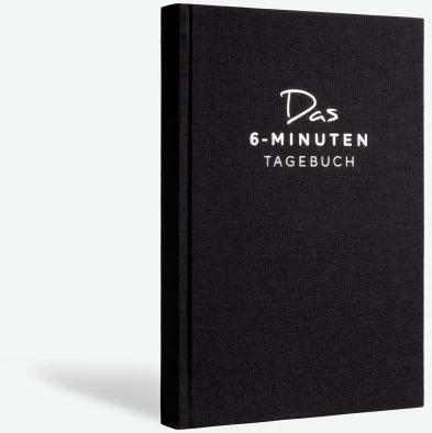 Actual product image Das 6-Minuten-Tagebuch (German, Dominik Spenst, 2019)