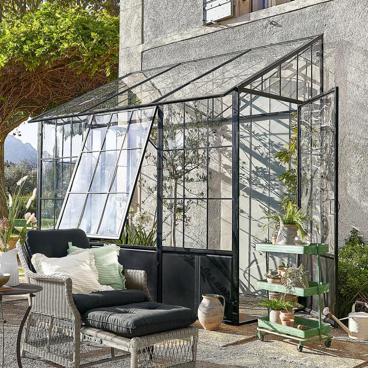 Produktbild Loberon Gartenhaus Triomphique schwarz