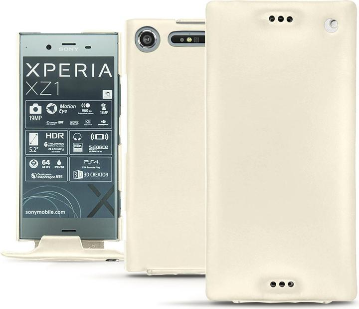 Actual product image Noreve Leather cover vertical (Sony Xperia XZ1)