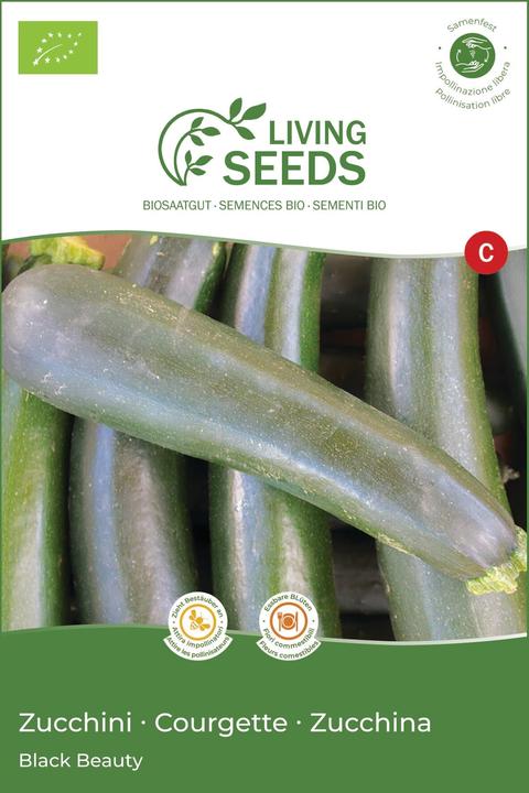 Produktbild Living Seeds Zucchini Black Beauty (Gemüsesamen)