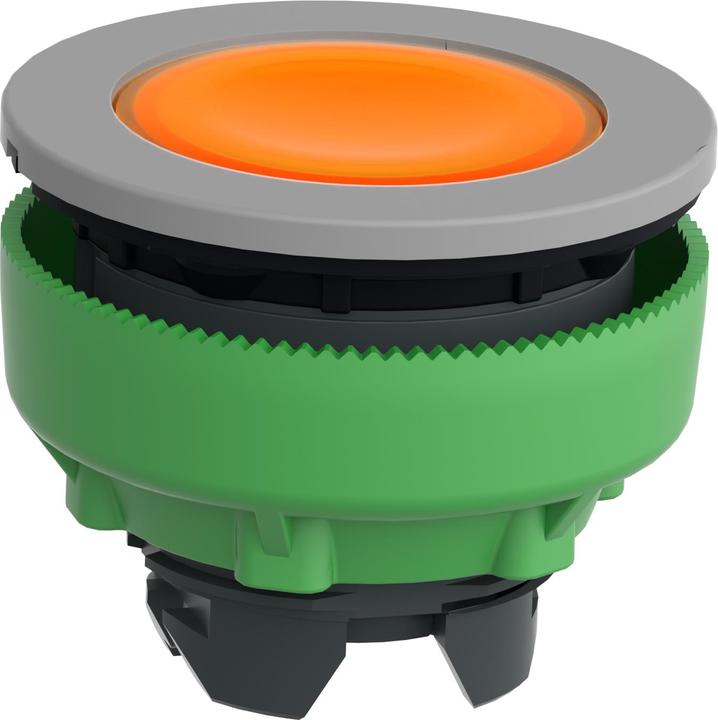 Produktbild Schneider Electric Leuchtdrucktaster, Front, Kunststoff, ZB5FH053C0