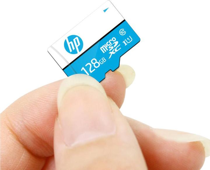 Actual product image PNY mx310 flash memory card (microSDXC-to-SD adapter included) (128 GB, microSDXC, U1, UHS-I)