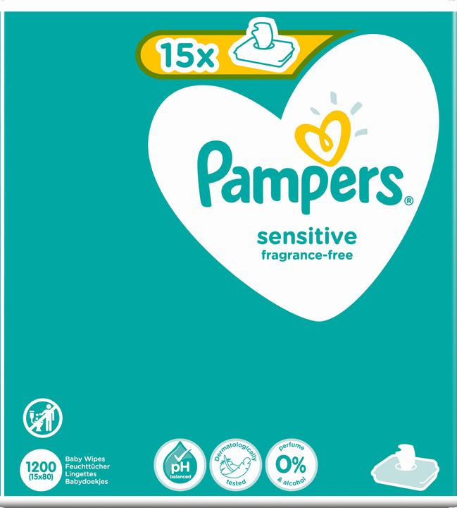 Immagine prodotto Pampers sensibile (1200 Pezzo/i)