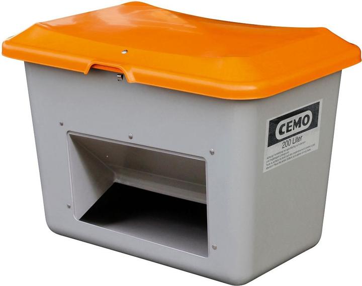 Actual product image Cemo Grit container made of GRP (200 l)