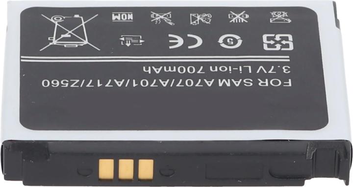 Image du produit AccuCell Batterie Samsung SGH-Z560, AB553443CECSTD