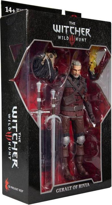 Produktbild McFarlane Action Figure The Witcher 3 : Geralt (Wolf Armor) 18 cm