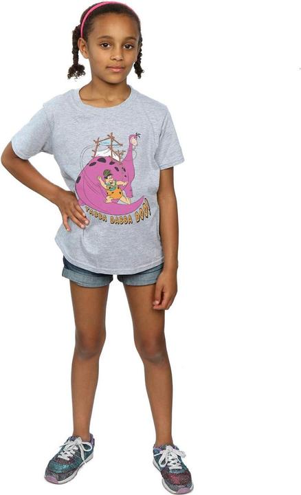 Image du produit The Flintstones - T-shirt YABBA DABBA DOO - Fille (116)