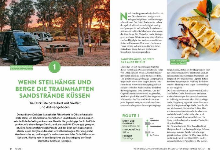 Produktbild Sardinien mit dem Wohnmobil Die schönsten Routen von Sassari bis Cagliari (Deutsch, Martin Klug, Petra Lupp, 2022)