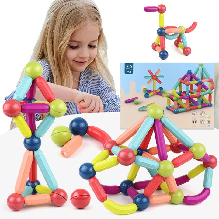 Actual product image Yadodo Magnetische Bausteine (42 Stück)