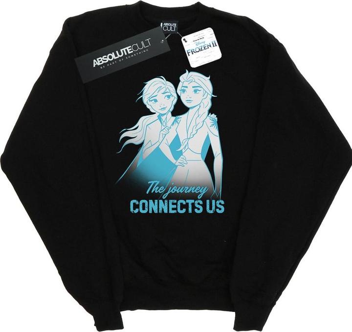 Disney Frozen 2 Elsa and Anna The Journey Connects Us Sweatshirt (XXL)