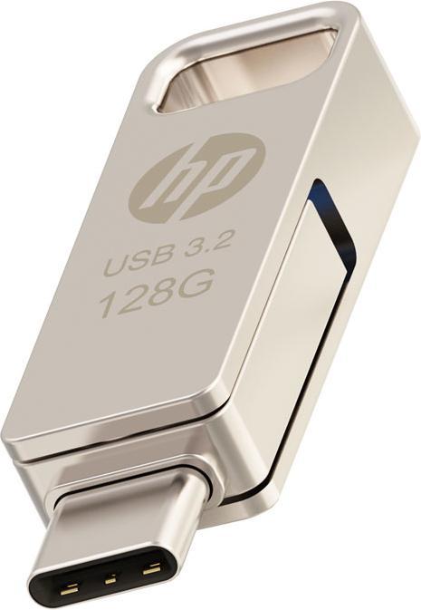 Produktbild PNY USB 3.2 HP 128GB X206C OTG TYPE-C METAL (128 GB, USB-A, USB-C)