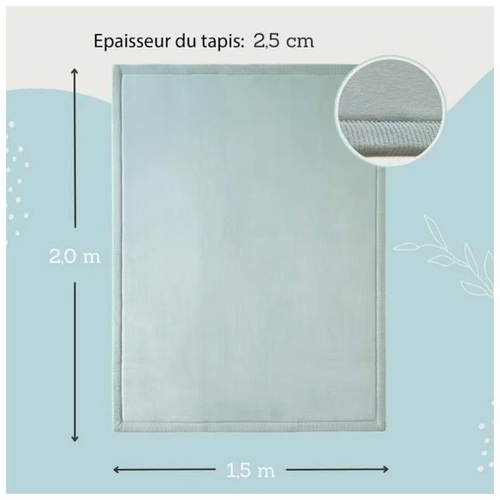 Image du produit Hakuna Matte XXL Samtmatte, Wolke (200 x 150 cm)
