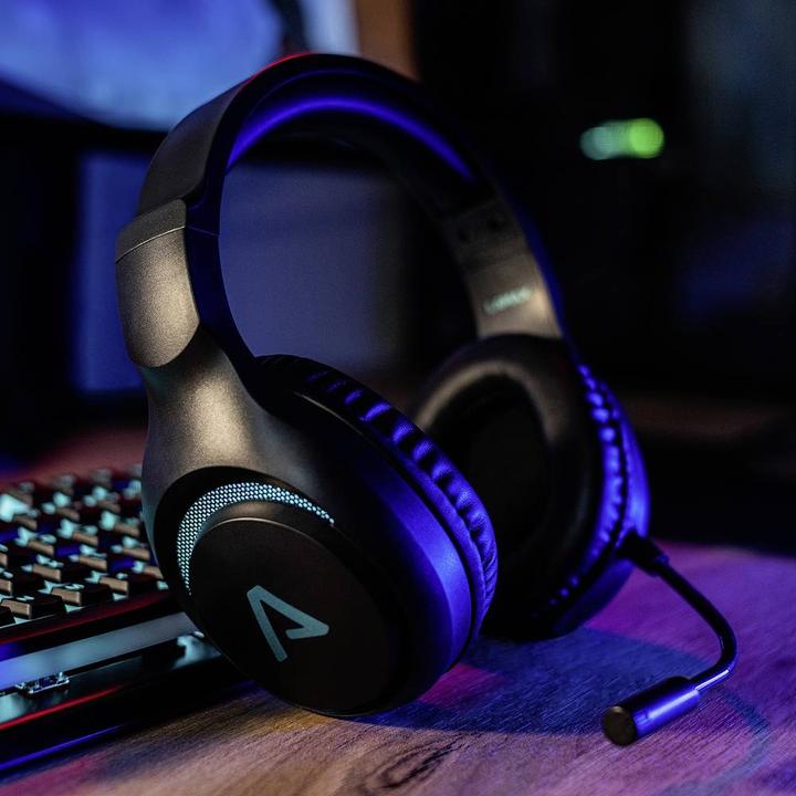 Produktbild Lamax LMXHGU1 headphones/headset Wired Head-band Gaming Black (Kabelgebunden)