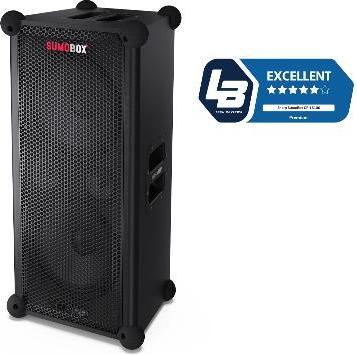Immagine prodotto Sharp CP-LS100 BT Party Speaker nero (10 h, Batteria ricaricabile, Corrente elettrica)