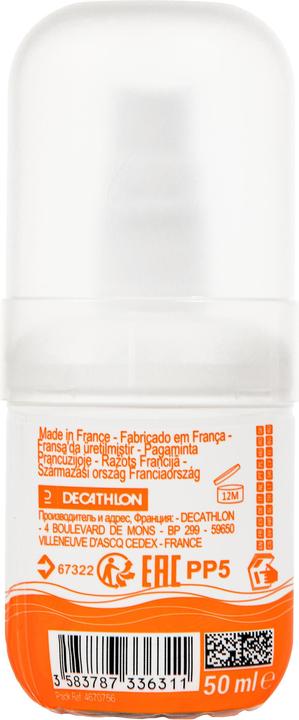 Produktbild Decathlon sport sun spray spf 50+ 50ml 342564