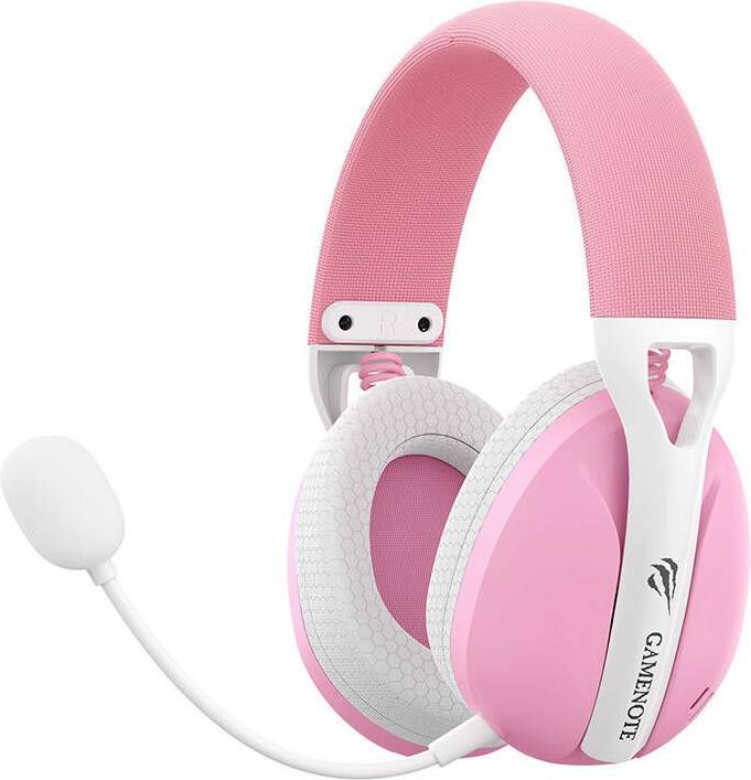 Actual product image Havit Gaming headphones Fuxi H1 2.4G (pink) (Cable)