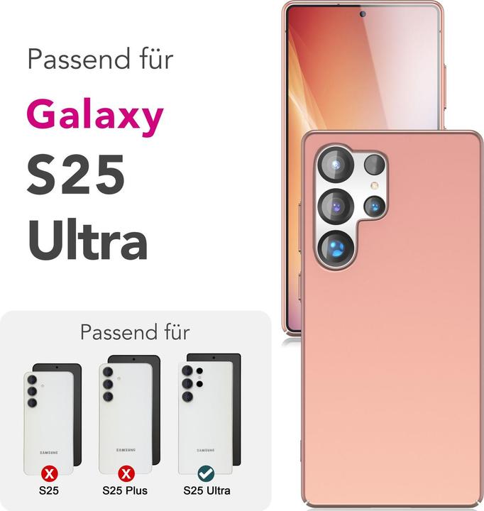 Immagine prodotto Nalia PureFit - Ultra Dünne 0,5mm Leichte Hülle - Slim Fit Hardcase (Samsung Galaxy S25 Ultra)