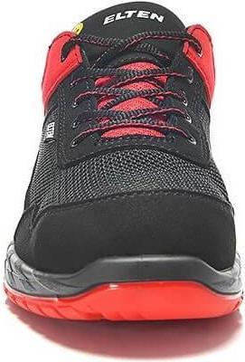 Actual product image Elten Shoes Lonny Red Easy ESD S1P, black / red 42 (S1P, 42)
