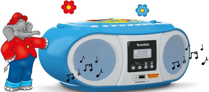 Actual product image TechniSat DigitRadio 1990 Benjamin Blümchen Edition (DAB+, VHF, Bluetooth)