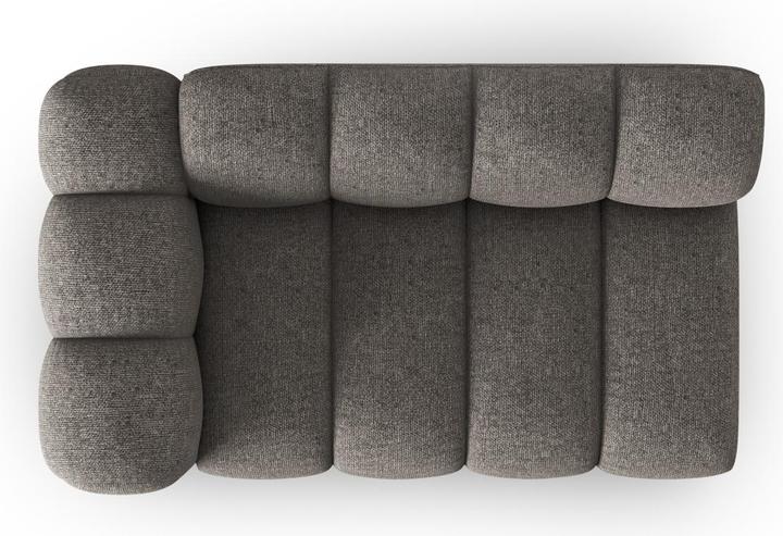 Actual product image Micadoni Left Modular Sofa, "Lupine", 2 Seats, 145x95x70Made in Europe (2 person sofa, 3-seater, 4-seater)